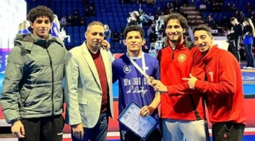 برونزية جديدة لعبد عمر أمين في بطولة ألكسندر ميدفيد الدولية